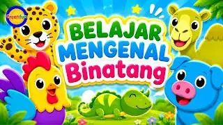 Belajar Mengenal Suara Binatang Lucu untuk Balita - Video Edukasi Anak Indonesia