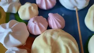 МЕРЕНГА швейцарская в электросушилке / Безе в дегидраторе 😋🌸 #меренга #безе #десерт #кчаю #recipes