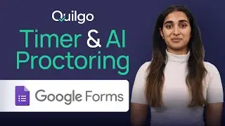Add a TIMER and AI PROCTORING to your Google Form - EASY!