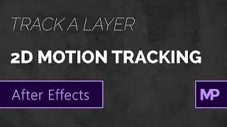 Motion Tracking 2D Text | After Effects Tutorial (4K)