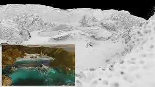 Ocean Simulation with waves - BREAKDOWN (Cinema 4D + XParticles + Octane render)