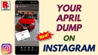How to Do the April Dump Photo Trend on Instagram (New)