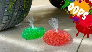 CRUSHING SOFT & CRUNCHY THINGS BY CAR | SO RELAXING