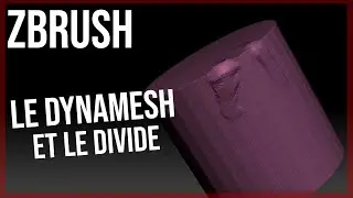 Zbrush Le dynamesh et le divide
