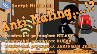 alarm Mikrotik mengetahui router access point hilang rusak terputus looping dan wifi lemot