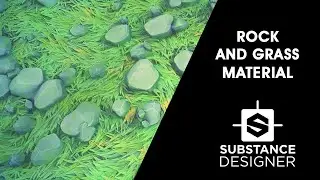 Substance Designer - Rock and Grass Material