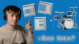 Mixing drums with ONLY stock plugins - Is it a bad idea?