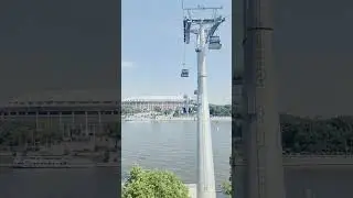 Канатная дорога в Москве: 35 метров над Москва-рекой! 