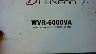 Ремонт стабилизатора luxeon wvr-6000va