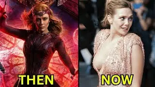 Marvel Superheroes Then and Now