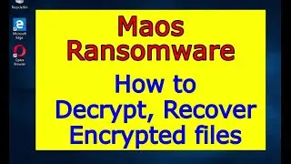 Maos virus (ransomware). How to decrypt .Maos files. Maos File Recovery Guide.