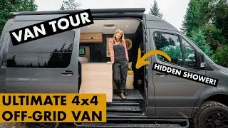 The Ultimate Home +Mobile  Office Van Conversion for Digital Nomads