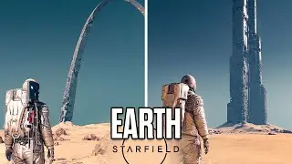 Starfield - 6 New Earth Landmarks (Gateway Arch, Dubai Tower and more)