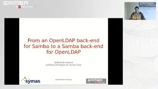 sambaXP 2023: Samba back-end for OpenLDAP