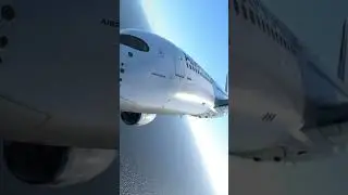 Airbus A350 frightened passengers