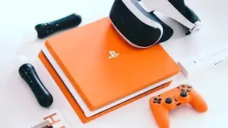 My CUSTOM PlayStation 4 and PSVR Setup!
