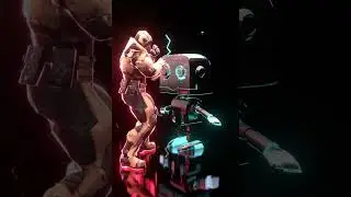 Invincible Robot Animation In geo node