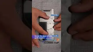 Installing a glass screen protector on your Phone #Shorts