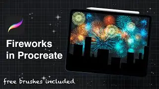 Fireworks stamps demo // 10 min illustration