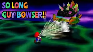 MARIO GOES FOR BOWSER AND HE HAS A SHOTGUN - 0 STARS GAME