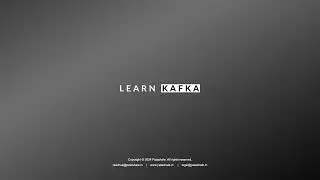 Learn Kafka | Title Animation