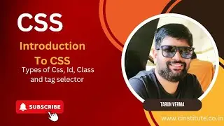 css introduction | inline , internal and external css | id selector | class selector  | tag selector