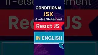 conditional JSX in React JS | Learn React JS React JS Tutorial | #react #reactjs #shorts #shortsfeed