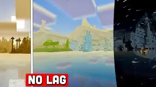 Minecraft Bedrock *NEW* NO LAG Enhanced Vanilla Shader 1.21.2+ (Android, iOS & Windows)