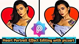 Amazing Portrait Effect | Portrait Cartoon Effect | PicsArt Tutorial | PicsArt Photo Editing | Logo