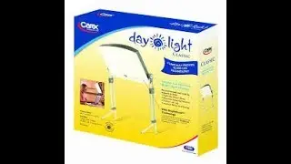 Unboxing day light classic Bright light therapy lamp uplift technologies