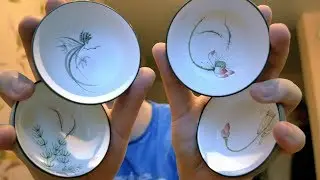 Красивые керамические пиалы для чая в китайском стиле с Aliexpress (Ceramic Tea Cup)