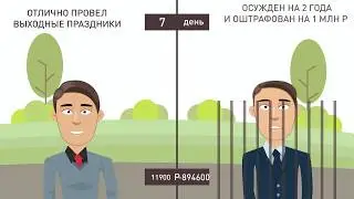Лучшая работа конкурса социальной антикоррупционной рекламы. Исаков Алексей, 19 лет, г. Москва.