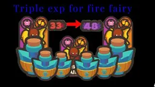 Taming triple exp potion on fire fairy montage.