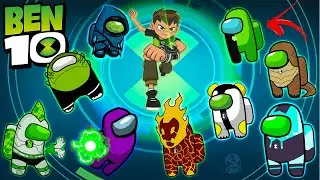Among Us but it's Ben 10 | Top 10 Among us kills animation | Ben 10 animation Compilation