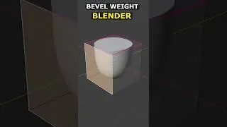 Try Bevel Weight - Blender Pro Tip 