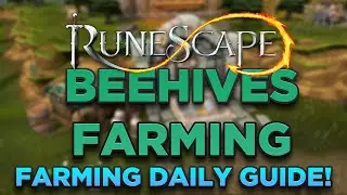 Runescape - Beehive Farming Harvesting Guide / Walkthrough PERFECT FOR IRONS AND MONEY MAKING!