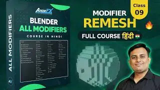 How to Use Remesh Modifier in Blender for Clean Topology 🔥