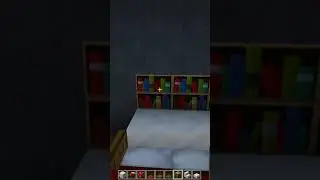Minecraft: Mushroom Modern Bed #shorts #minecraft