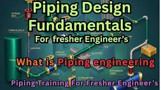Piping Design Engineering in 10 Minute | Beginners Guide