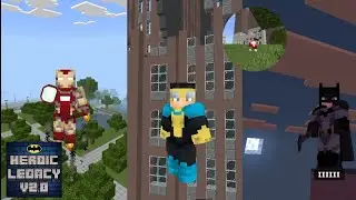 THE BEST SUPERHERO ADD-ON FOR MCPE/BE FOR 1.21.60 TO 1.21.80 IS FINALLY HERE!
