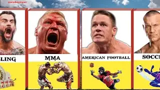 Wwe superstars and their favourite sport 