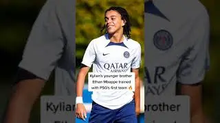 Mbappe's younger brother might play together soon #fifa #worldcup2022