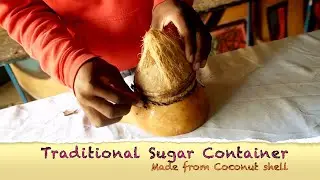 Coconut shell traditional bowl