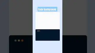 Fade Background effect css #background #css #html #coding #short #fade