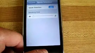 How to make your Iphone 3GS or Iphone 4 Speak texts, emails and notes