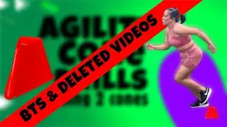 BTS DELETED VIDEO OF 2 CONE AGILITY DRILLS