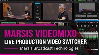 Live Production Video Switcher & Live Streaming Software | Marsis VideoMixo