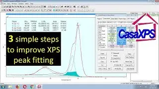 How to analyze XPS | part 3 | 3 Simple & Essential Steps to Improve fitting