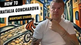 Stable Diffusion - Natalia Goncharova - Nightcafe Studio
