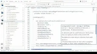 Ionic 6 angular Page transitions : slide, flip, drawer, curl, fade